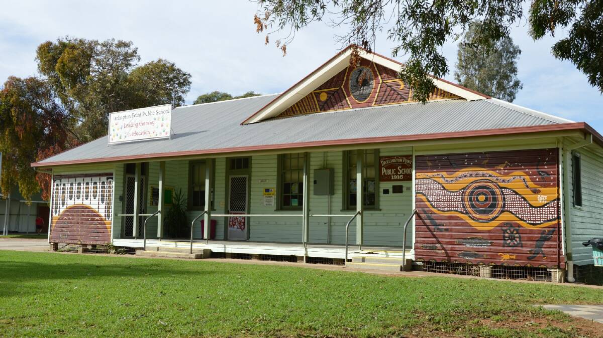 The Darlington Point Public school was subject to vandalism at the weekend. Picture Facebook