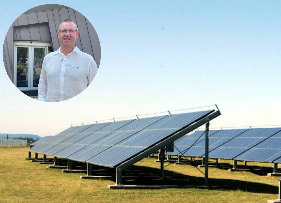 Griffith mayor Doug Curran says one of the key reasons council has developed its draft BESS policy is to ensure land owners aren't negatively impacted by potential nearby solar farm development. 