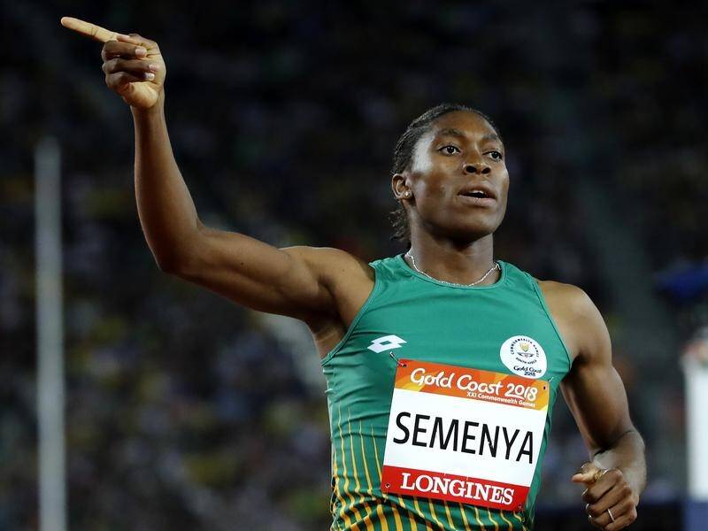 Caster Semenya has been at the European Court of Human Rights in her fight against World Athletics, (AP PHOTO)